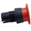 Used Idec HW1B-Y2R Emergency Stop Push-Pull Button Unit, Mushroom Head, ø22mm