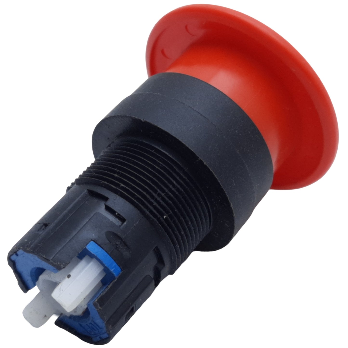 Used Idec HW1B-Y2R Emergency Stop Push-Pull Button Unit, Mushroom Head, ø22mm
