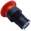Used Idec HW1B-Y2R Emergency Stop Push-Pull Button Unit, Mushroom Head, ø22mm