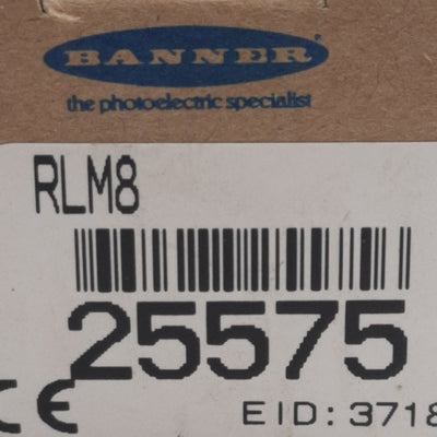 New Banner RLM8 25575 MAXI-BEAM Delayed One-Shot Logic Module, NO/NC, 15sec Range