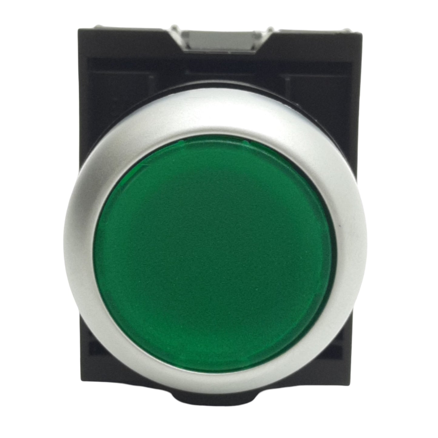 Used EATON M22-DL-G-K20-230G Green Illuminated Push Button ø22.5mm, 2NO, 600VAC 10A