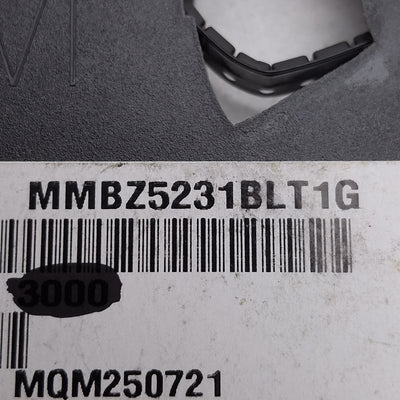 New Lot of 2000 Onsemi MMBZ5231BLT1G Zener Diode, 5.1V ± 5% 225mW, Surface Mount