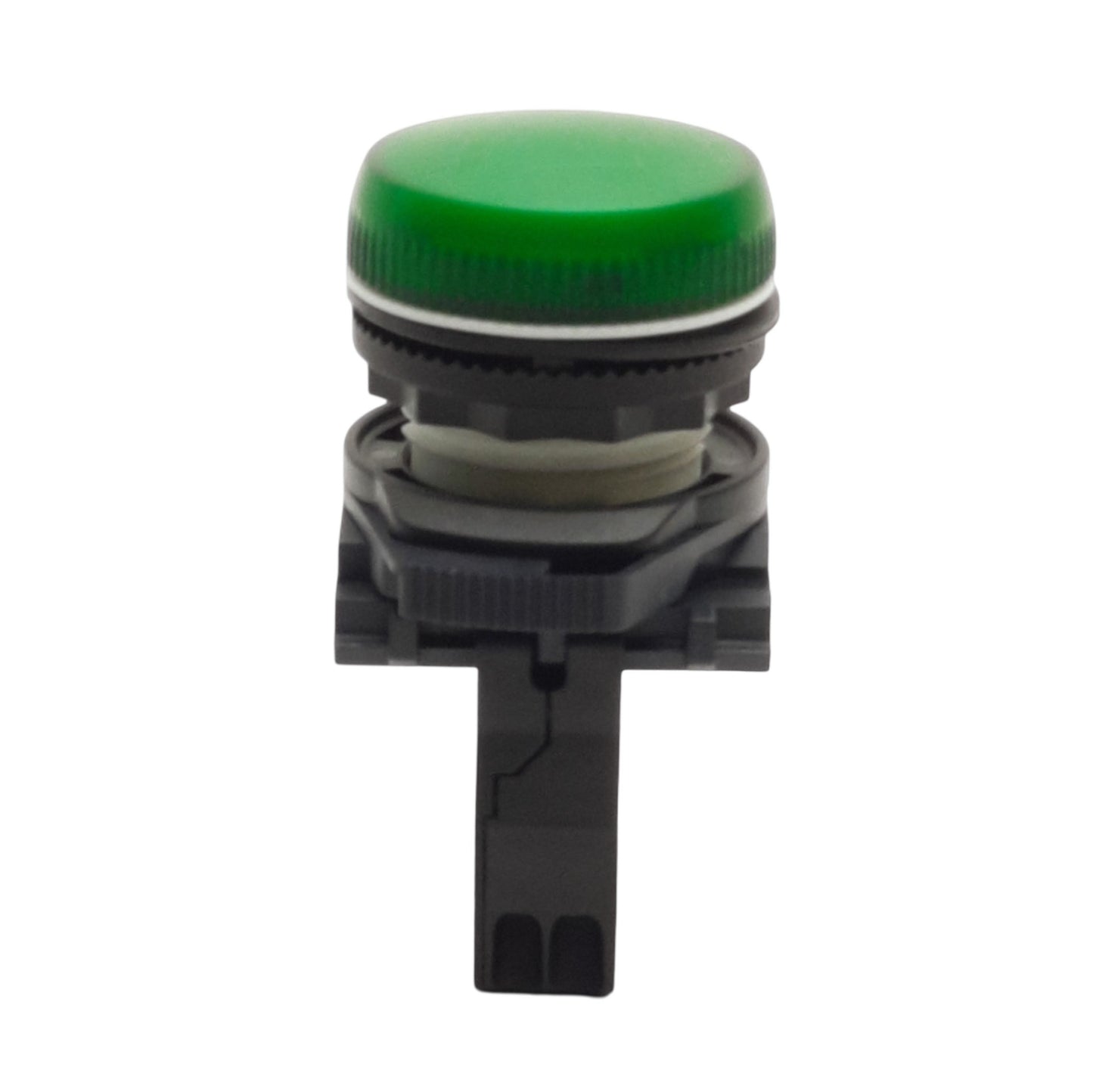 Used Lot of 2 Allen Bradley 800FP-P3 Pilot Lights, Diffuse Green, 22mm, 24VAC/DC