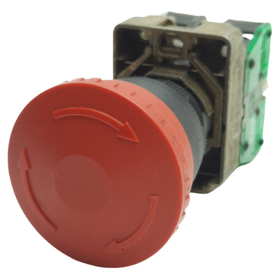 Used Allen Bradley 800EP-MTS443LX11 Red Push Twist Release Button ø22.5mm, 1NO 1NCLB