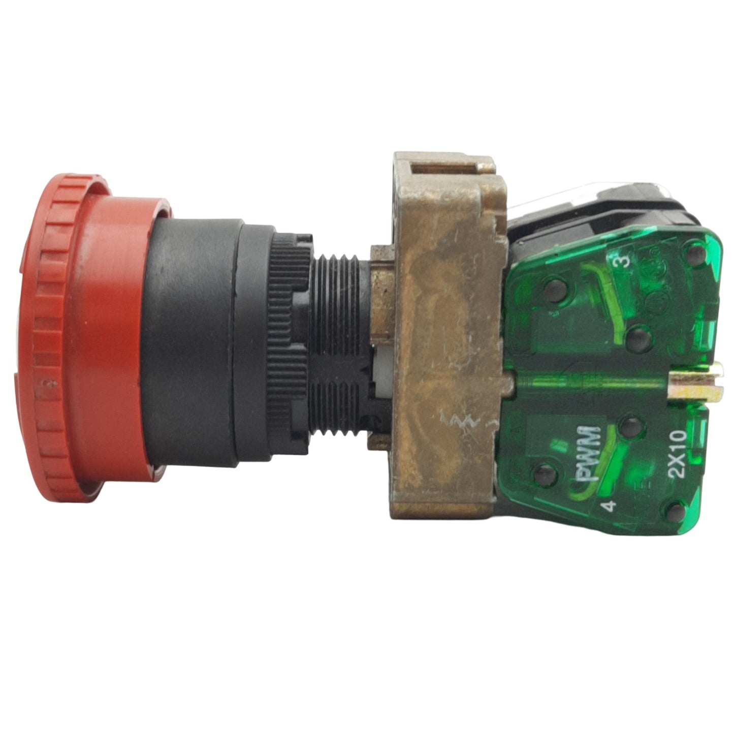 Used Allen Bradley 800EP-MTS443LX11 Red Push Twist Release Button ø22.5mm, 1NO 1NCLB