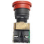 Used Allen Bradley 800EP-MTS443LX11 Red Push Twist Release Button ø22.5mm, 1NO 1NCLB