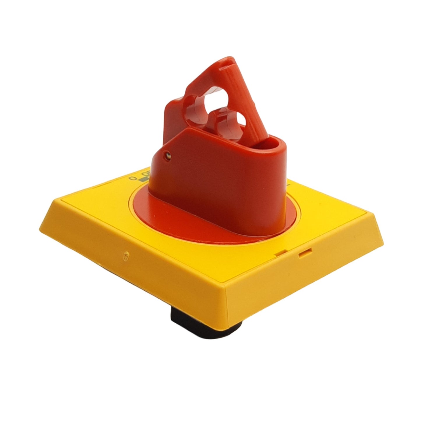 Used ABB OHYS2AJ Surface Mount Selector Handle, 2 Positions, Yellow & Red