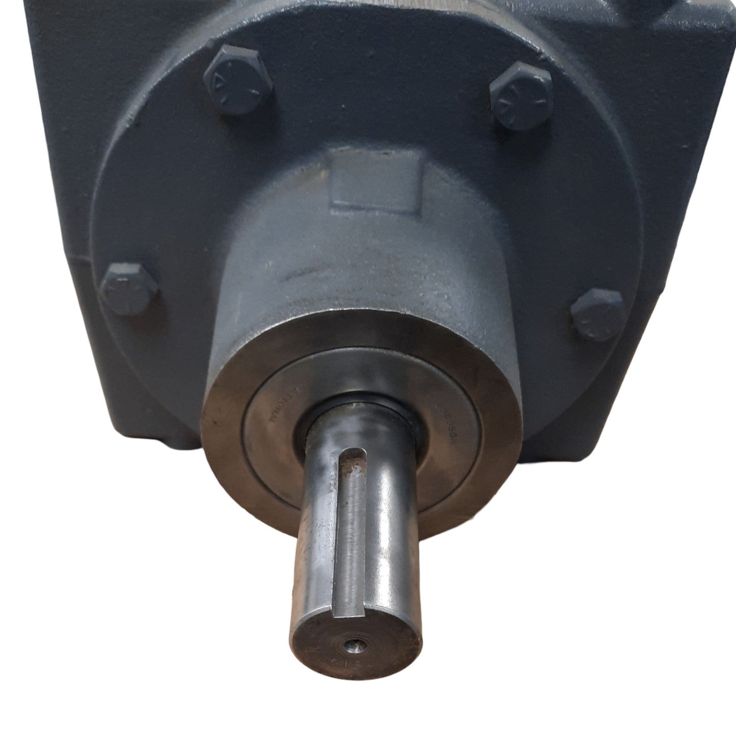 Used Browning 15HSB1-LR10 Right Angle Gear Box, 1:1 Ratio, Spiral, 1750RPM Output