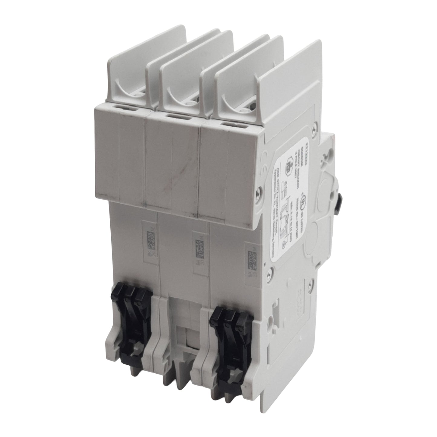 Used ABB SU203M-K20 Miniature Circuit Breaker, 3-Pole, 20A 400VAC, DIN Rail