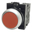 Used EATON M22-D-R-K11 Red Momentary Push Button ø22.5mm, 1NC+1NO, 600VAC 10A