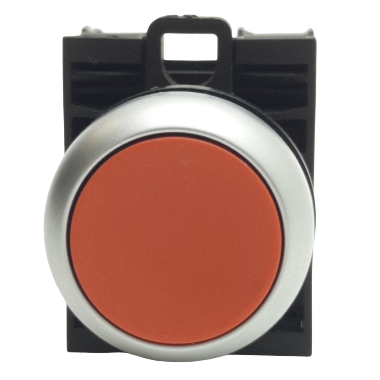 Used EATON M22-D-R-K11 Red Momentary Push Button ø22.5mm, 1NC+1NO, 600VAC 10A