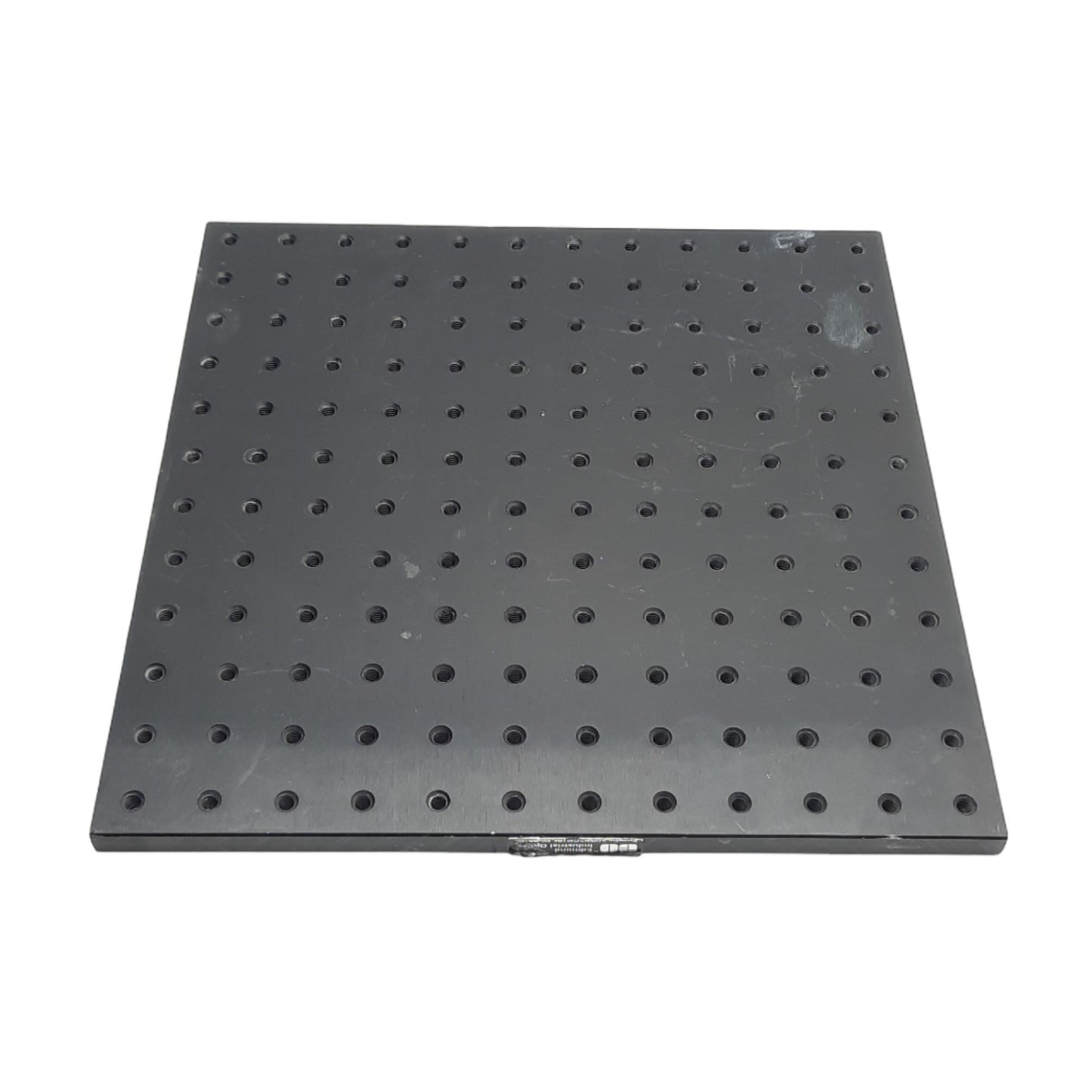 Used Edmund Optics 53-830 Benchplate Optical Breadboard, 12in x 12in, 1/4in-20 Tap