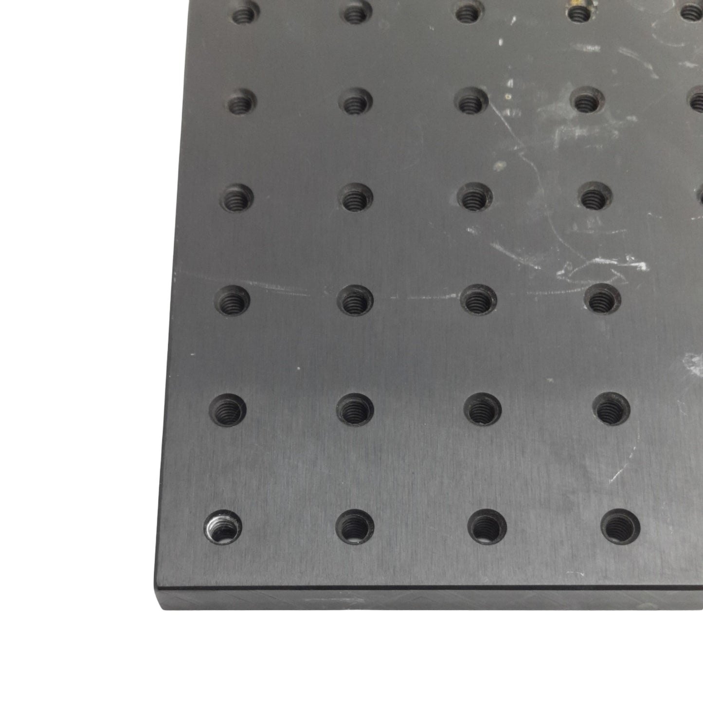 Used Edmund Optics 53-830 Benchplate Optical Breadboard, 12in x 12in, 1/4in-20 Tap
