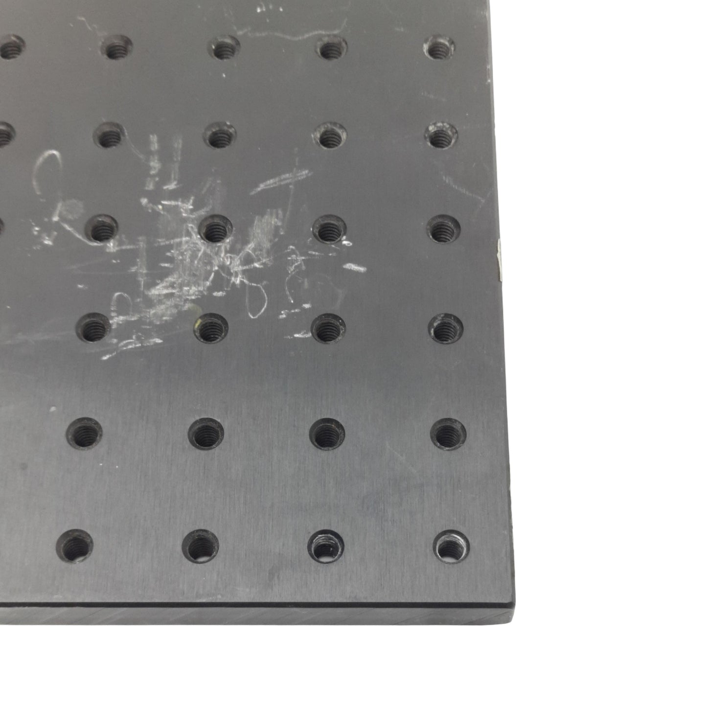 Used Edmund Optics 53-830 Benchplate Optical Breadboard, 12in x 12in, 1/4in-20 Tap
