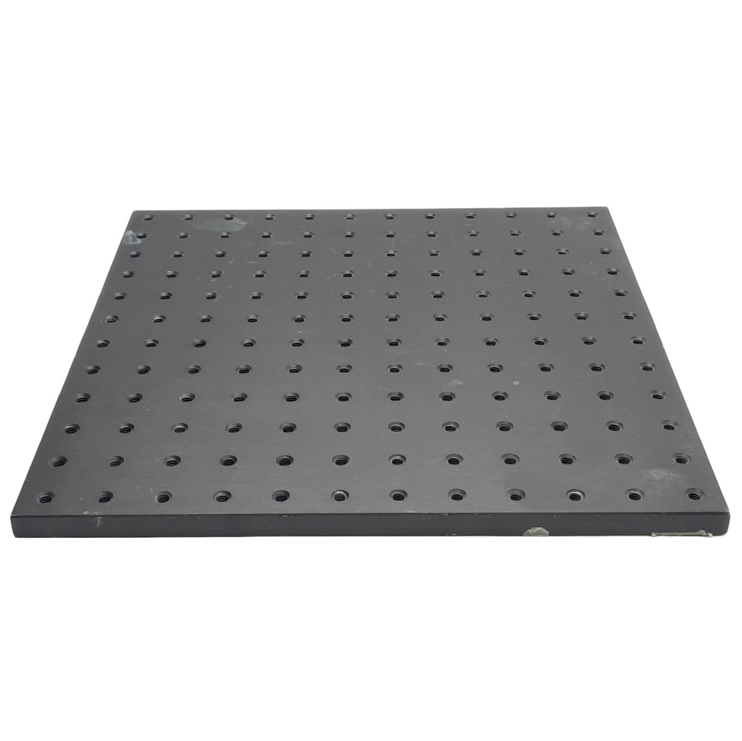 Used Edmund Optics 53-830 Benchplate Optical Breadboard, 12in x 12in, 1/4in-20 Tap