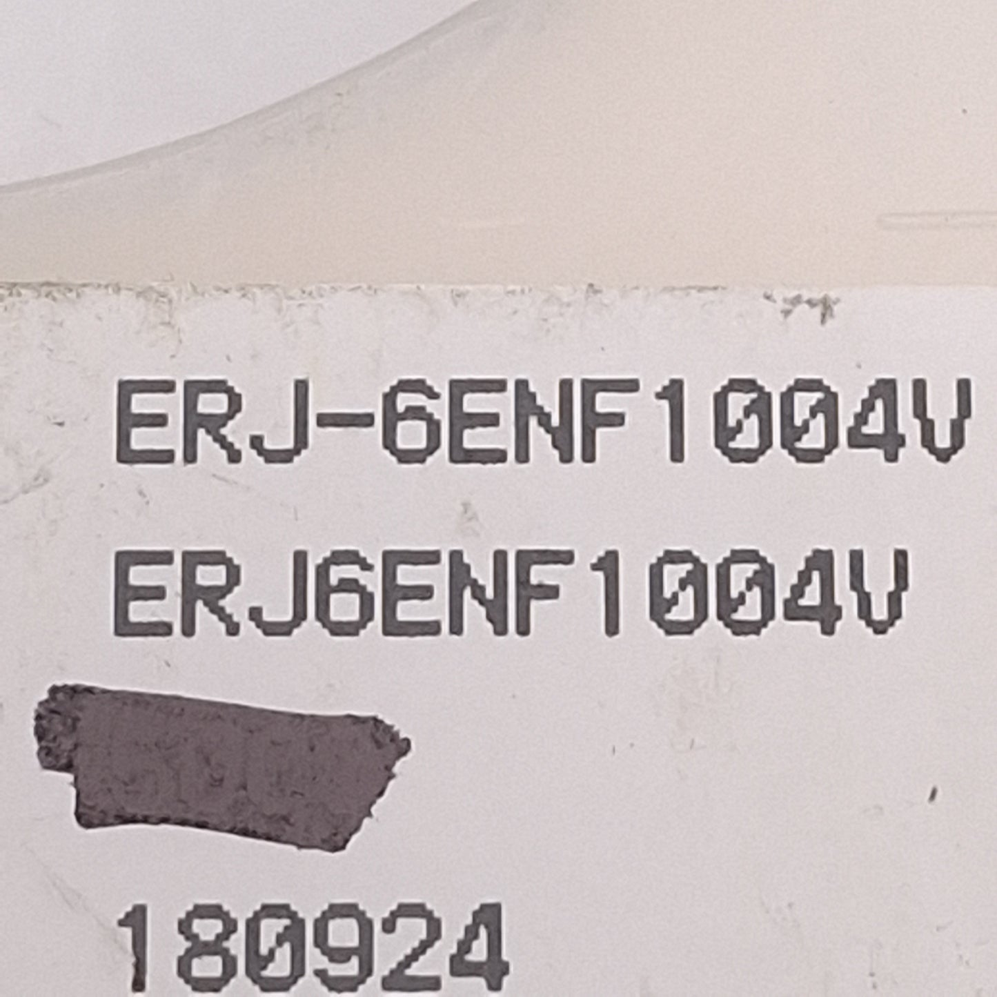 New Lot of 3500 Panasonic ERJ-6ENF1004V Chip Resistor, 1M Ohms ± 1%, 0.125W