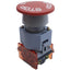 Used EAO 704.910.4 Emergency Stop Push-Twist to Release Button 2NC, ø40mm, 10A 500VAC