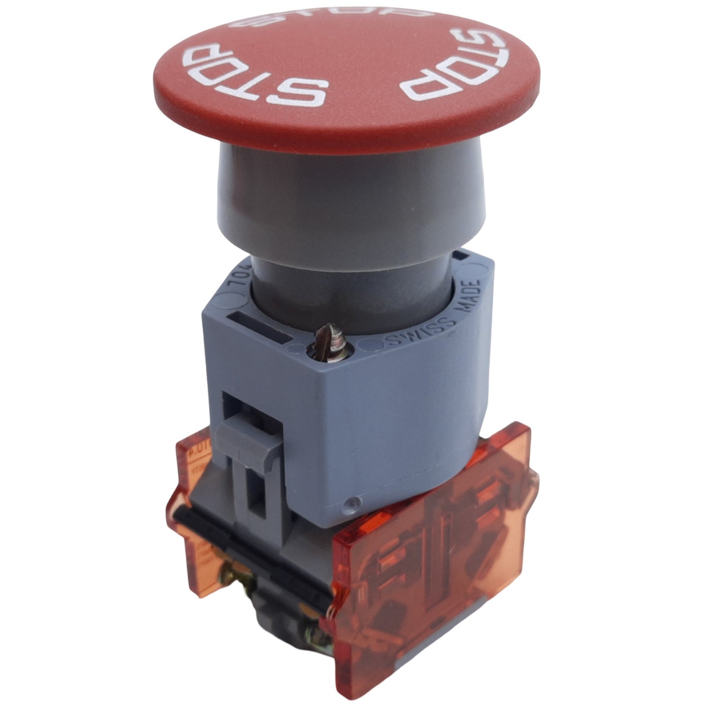 Used EAO 704.910.4 Emergency Stop Push-Twist to Release Button 2NC, ø40mm, 10A 500VAC