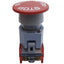Used EAO 704.910.4 Emergency Stop Push-Twist to Release Button 2NC, ø40mm, 10A 500VAC