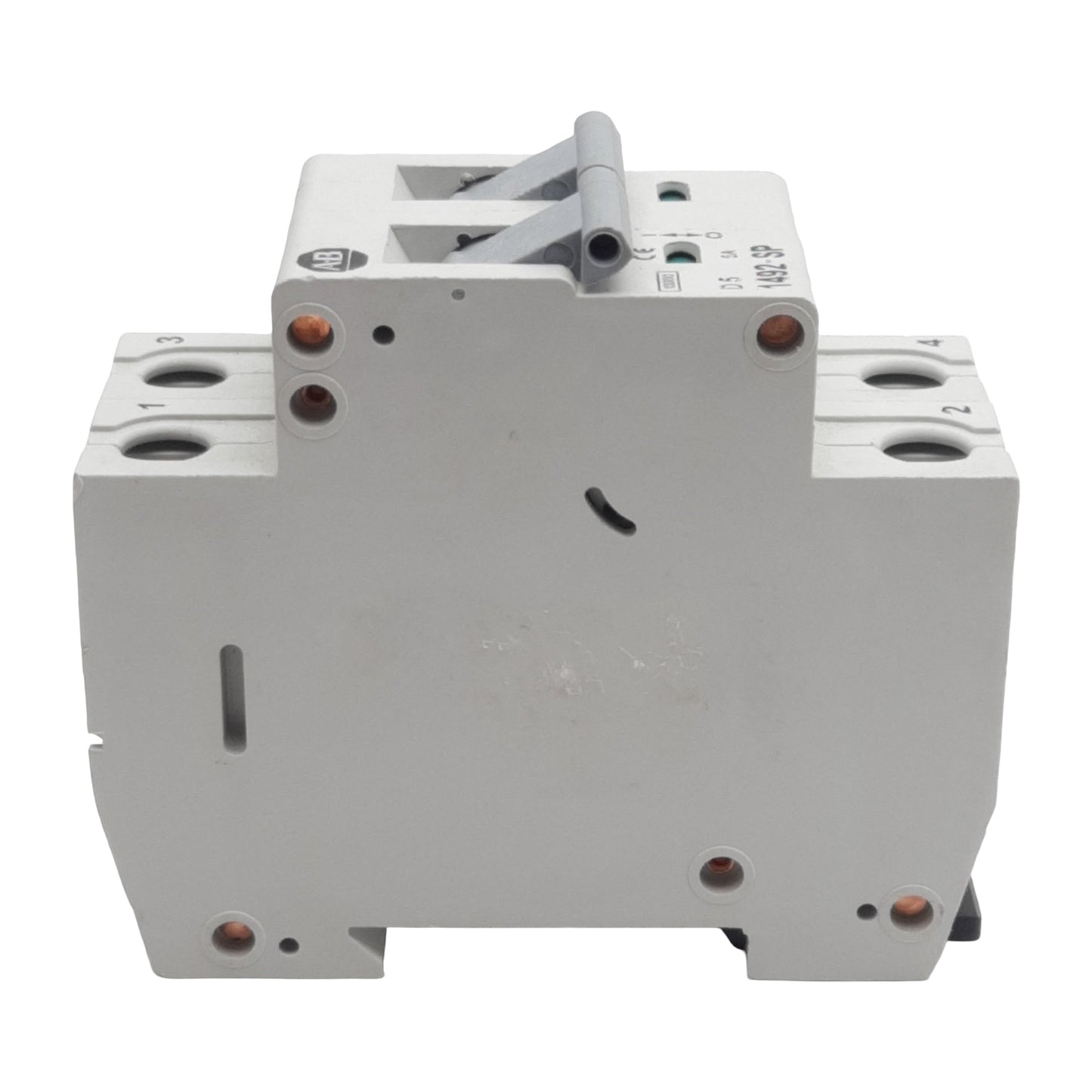 Used Allen Bradley 1492-SP2D050 Circuit Breaker, 2-Pole, 5A 415VAC, DIN Rail