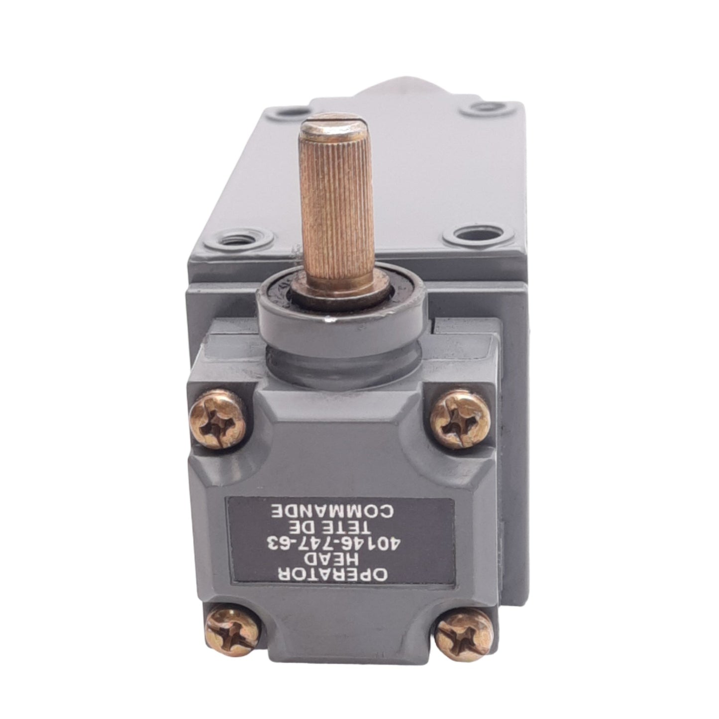 Used Allen Bradley 802T-ATP Oiltight Limit Switch, 2NO 2NC, 1/2in NPT, 600V Max