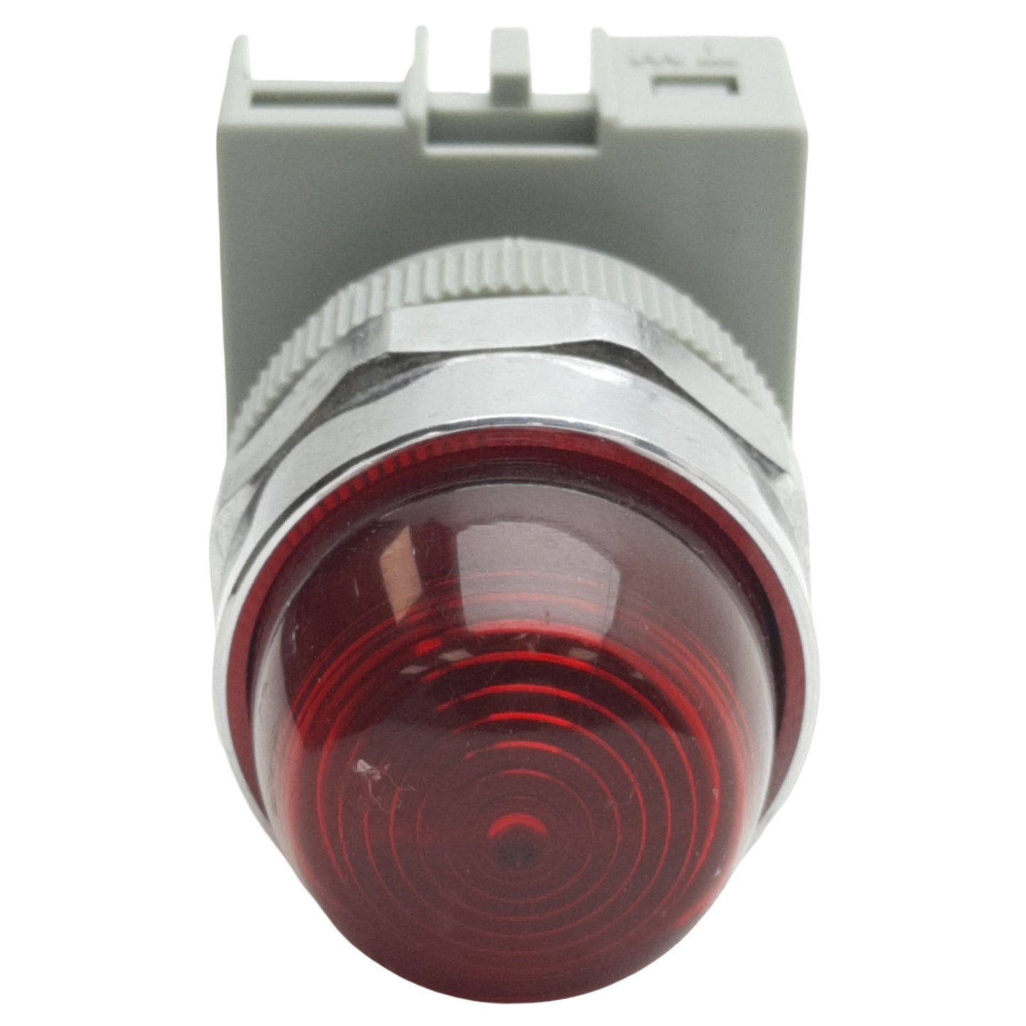 Used IDEC APW299DR120V Red Pilot Light ø22mm Size, 120VAC Lamp, Dome Shape Lens