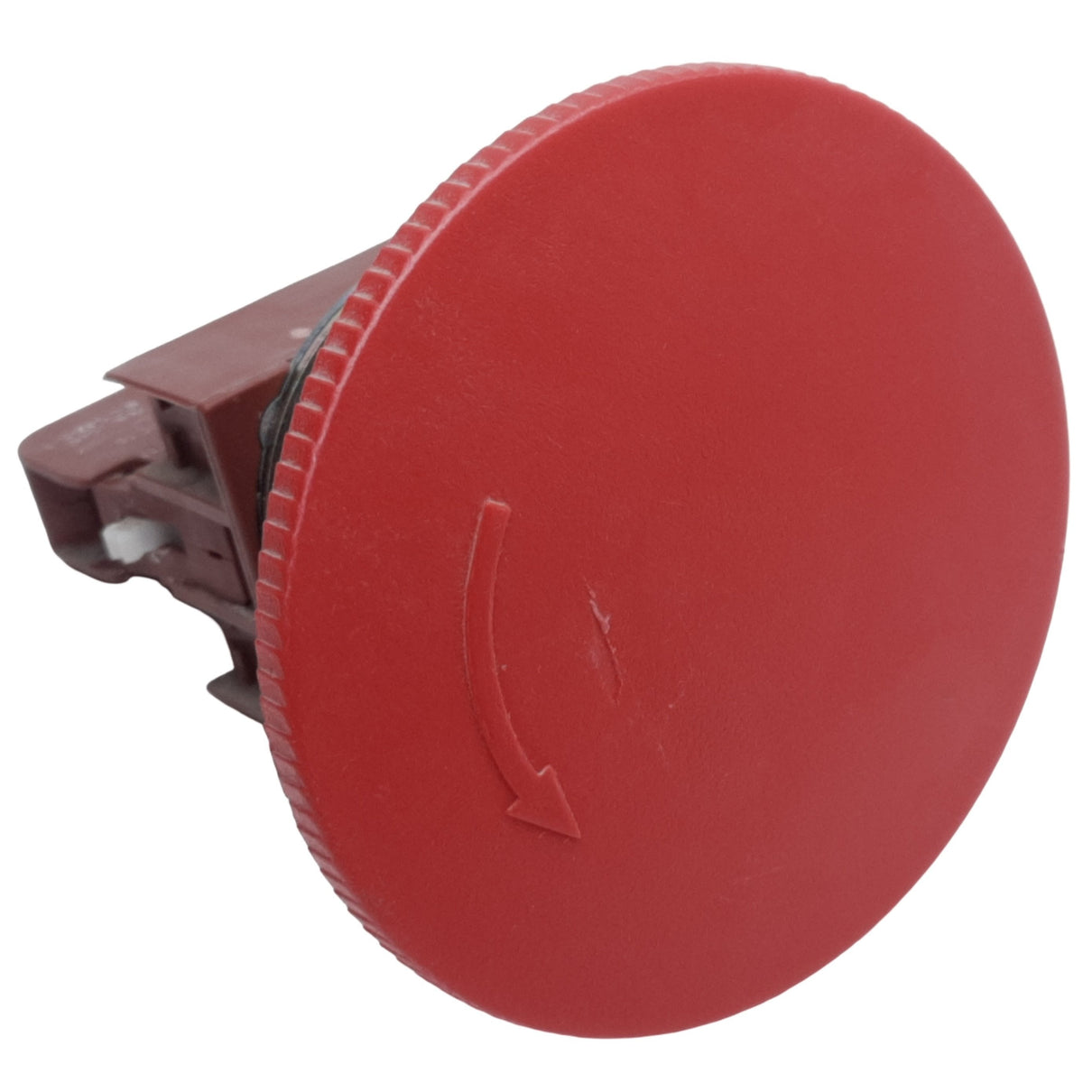 Used Siemens 3SB14 30-0C E-Stop Push-Twist Button Maintained, ø70mm, 1NC, 10A 660VAC