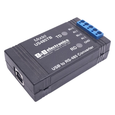New – Open box B&B Electronics US485TB USB to RS-485 Converter, USB-B to 4-Wire Screw Terminals