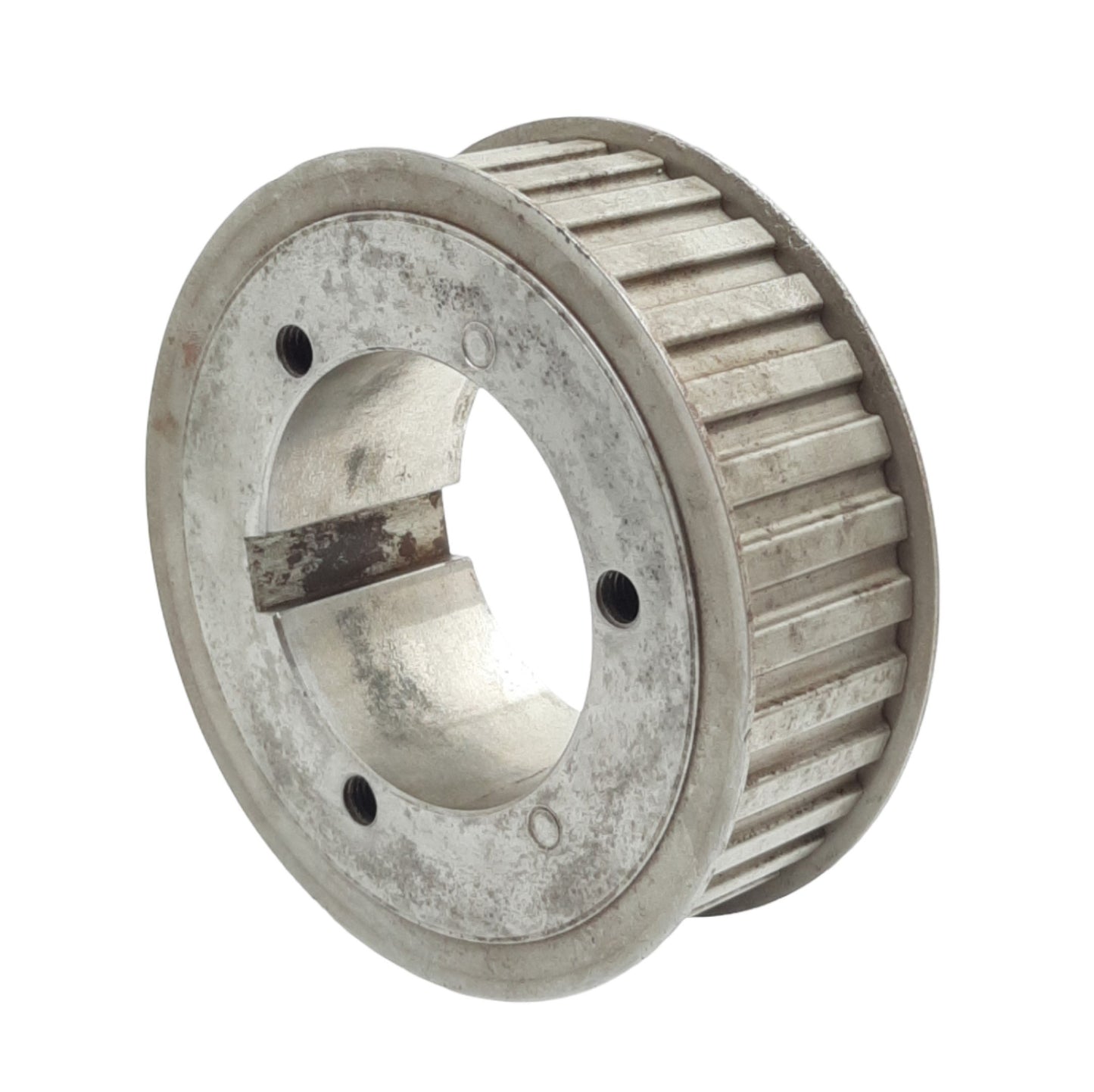 Used Browning 32HQ150 Split Taper Timing Pulley, Q1, 1-1/2in H Belt, 32-Tooth