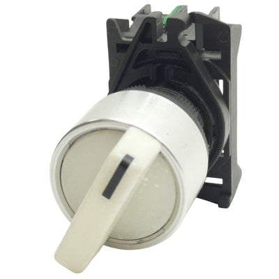 Used Allen Bradley 800ES-LSM21 Illuminated 2-Position Selector Switch ø22.5mm, 1NO