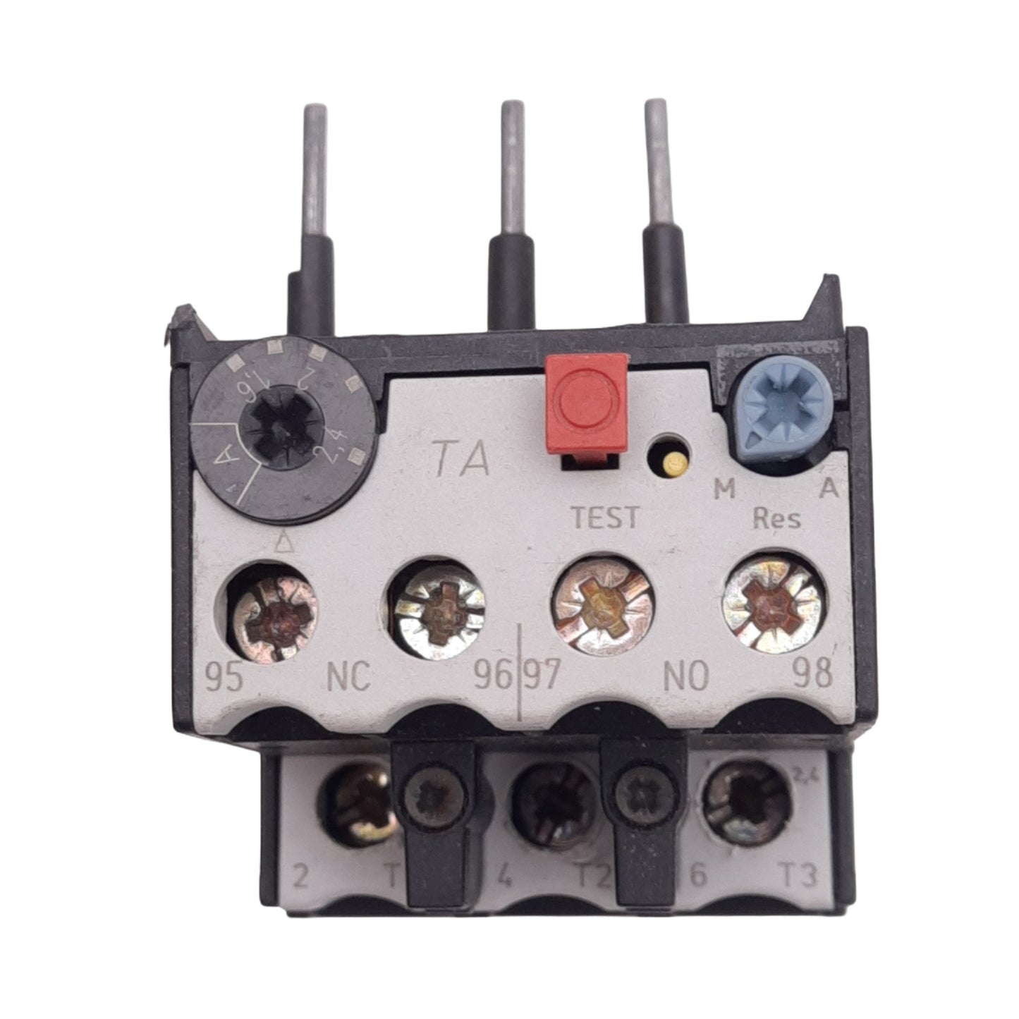 Used Allen Bradley 193-TAB24 Thermal Overload Relay, 1.6-2.4A, 1NO+1NC Aux, 600V Max