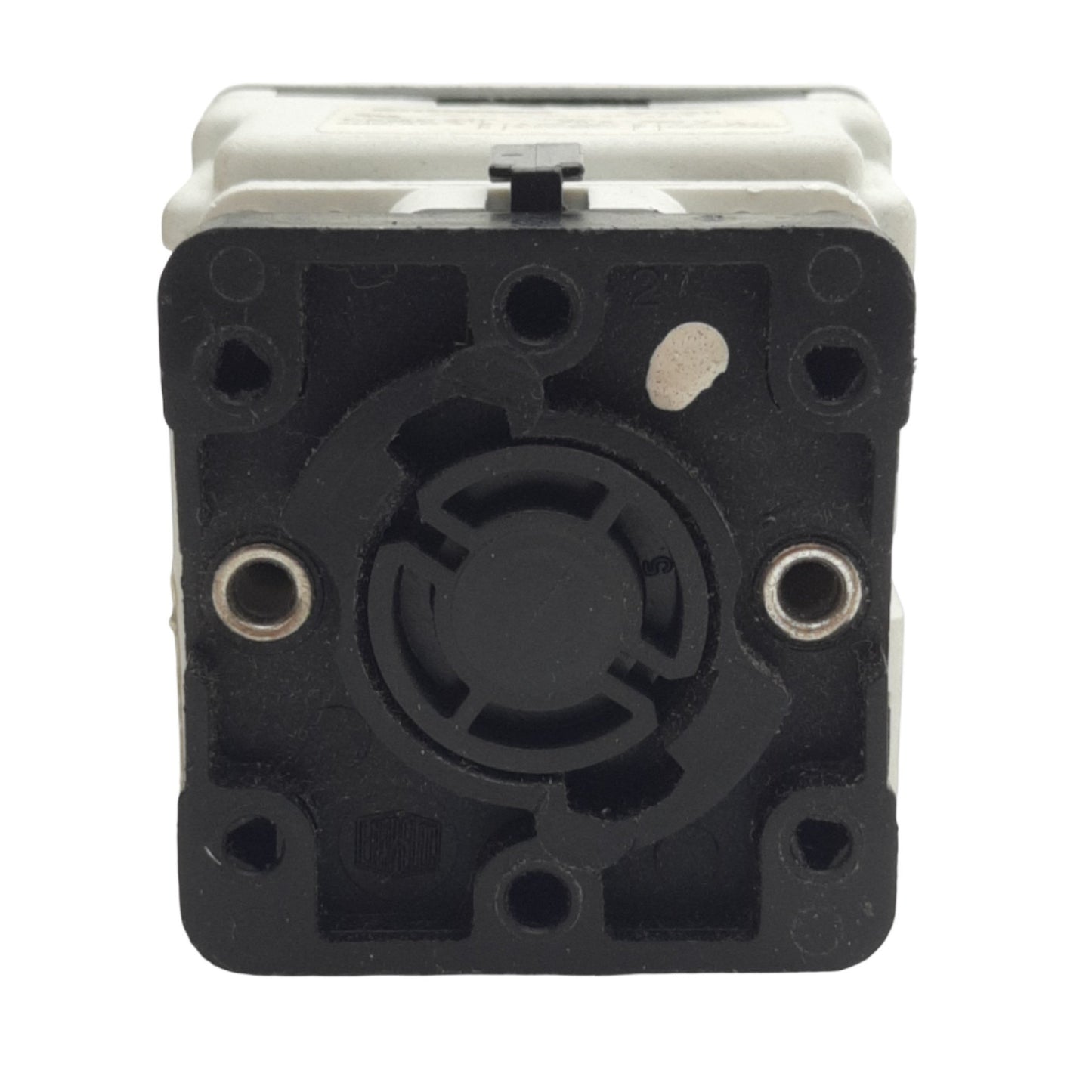 Used Entrelec VY20 2-Position Rotary Cam Switch 600VAC 3-Phase, 20A, 1 Stage
