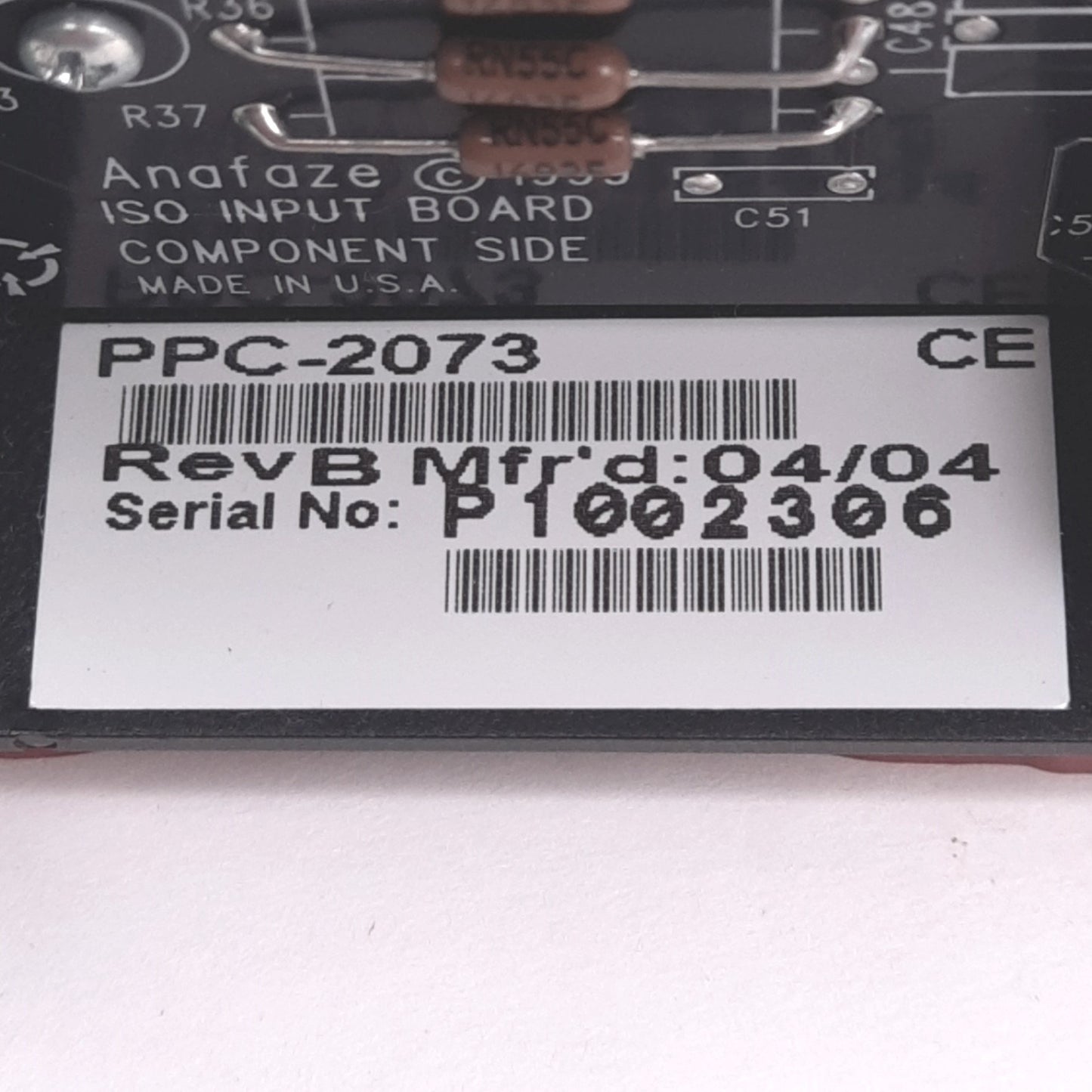 Used Watlow PPC-2073 Digital Input Module for PPC PLC, 16DI, 24VAC/DC, DIN Rail