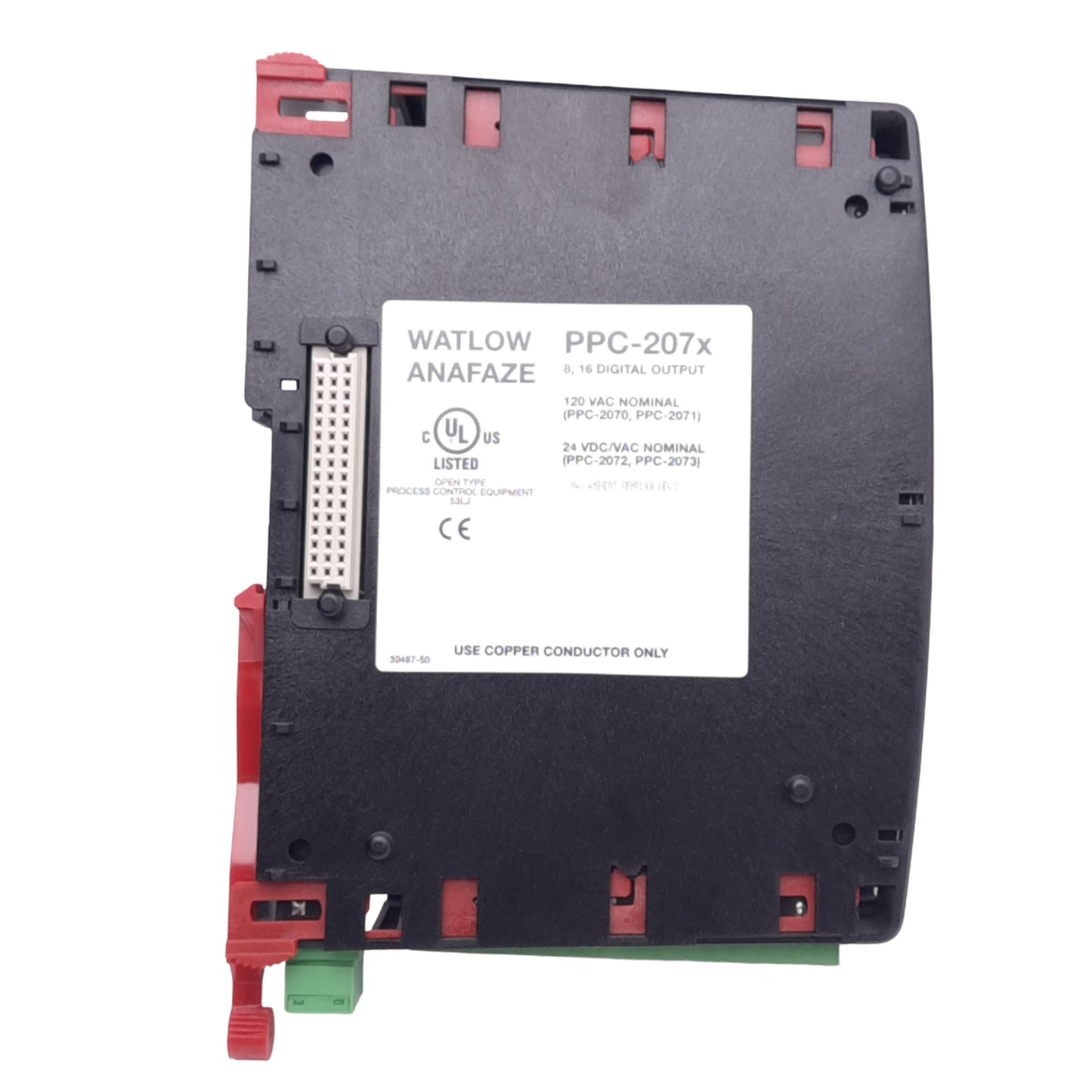 Used Watlow PPC-2073 Digital Input Module for PPC PLC, 16DI, 24VAC/DC, DIN Rail