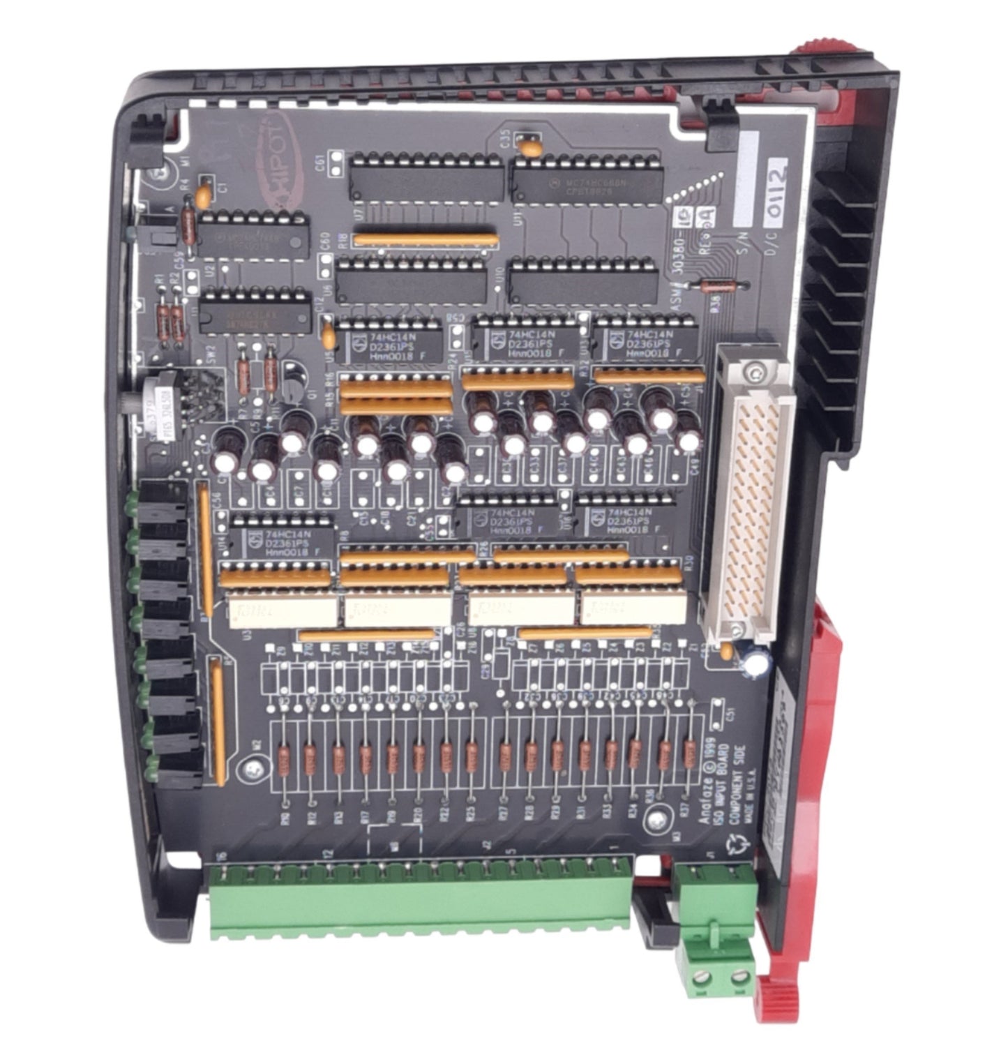 Used Watlow PPC-2073 Digital Input Module for PPC PLC, 16DI, 24VAC/DC, DIN Rail