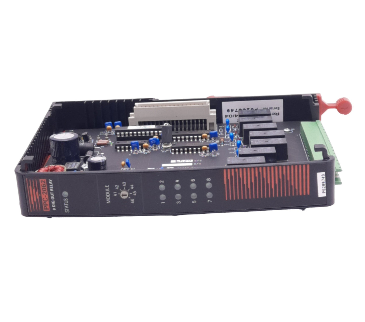 Used Watlow PPC-2062 Digital Output Relay Module, 8 Digital Out, 240VAC/30VDC, 2A Max