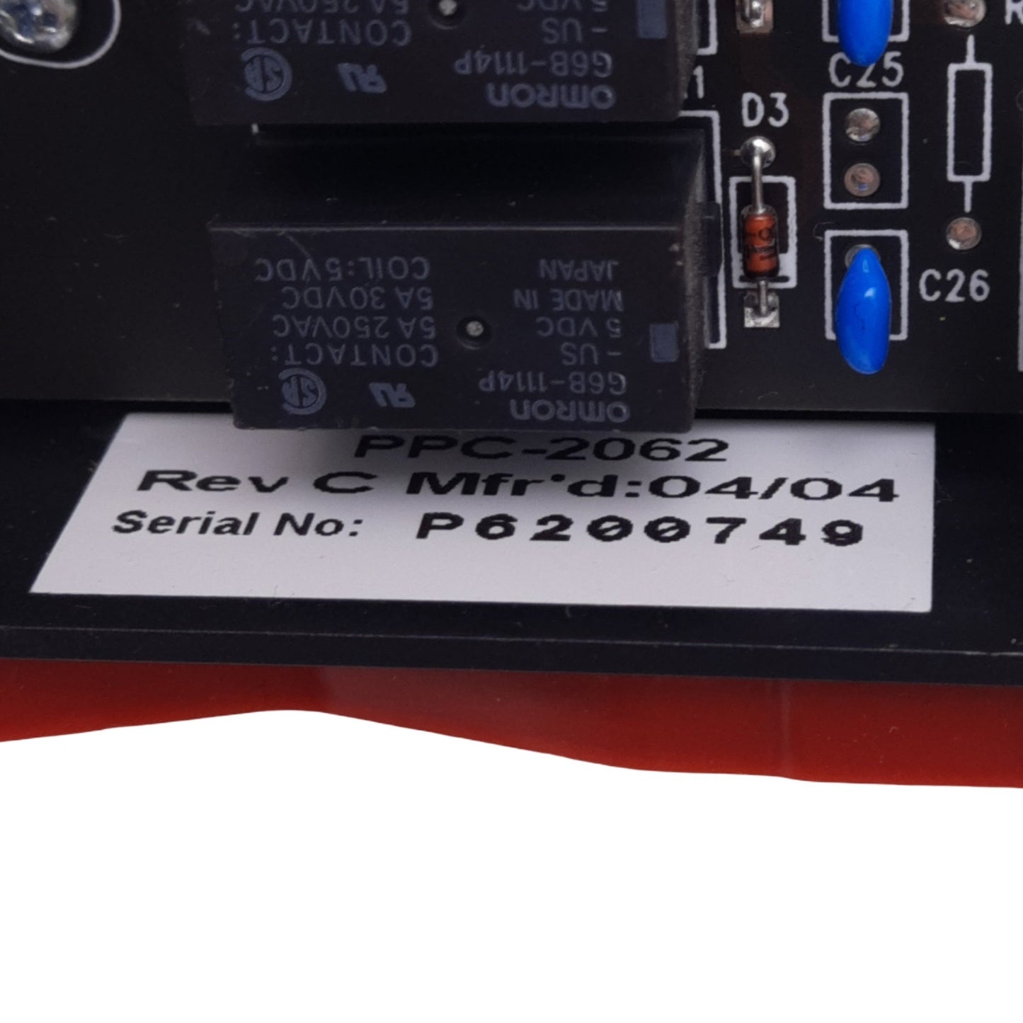 Used Watlow PPC-2062 Digital Output Relay Module, 8 Digital Out, 240VAC/30VDC, 2A Max