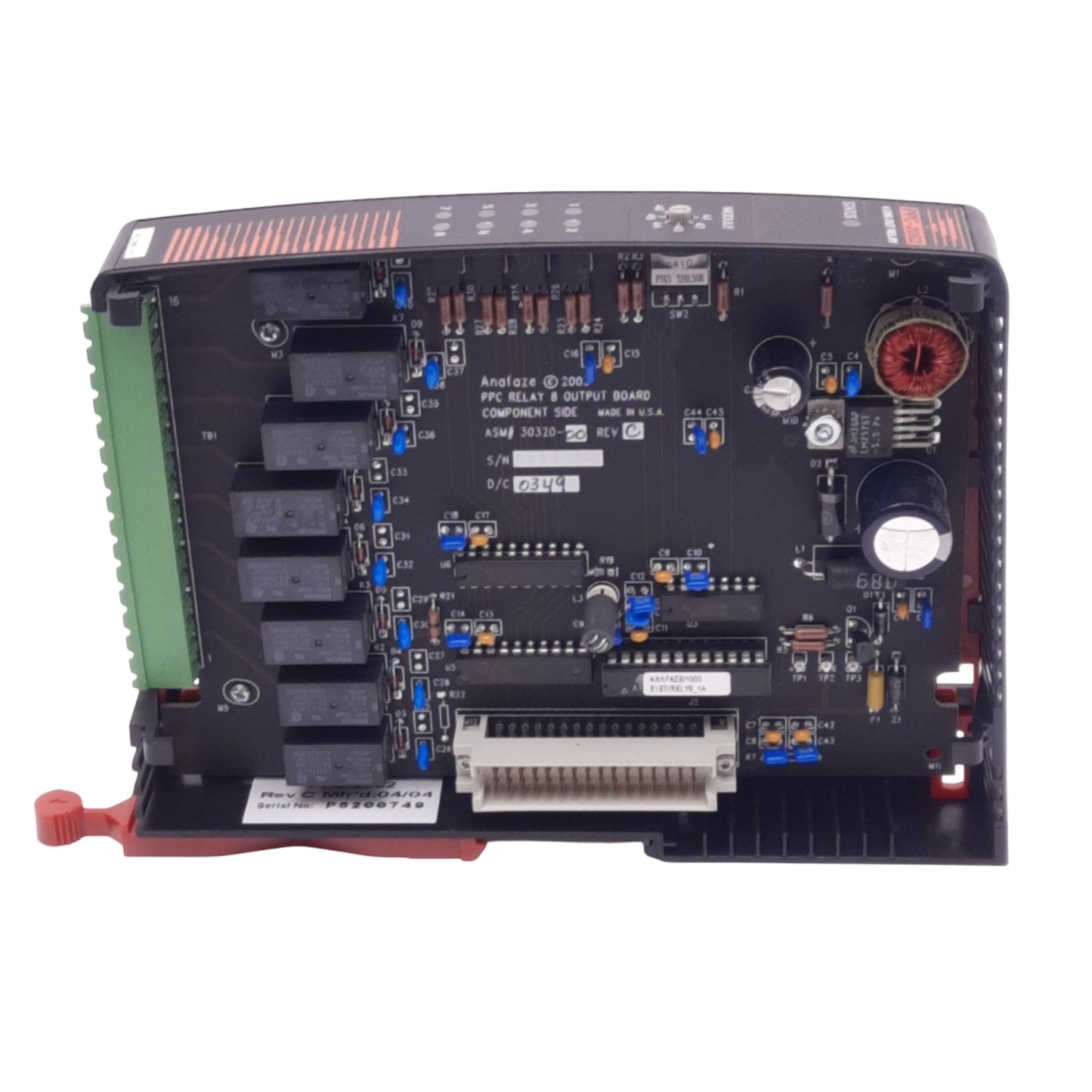 Used Watlow PPC-2062 Digital Output Relay Module, 8 Digital Out, 240VAC/30VDC, 2A Max