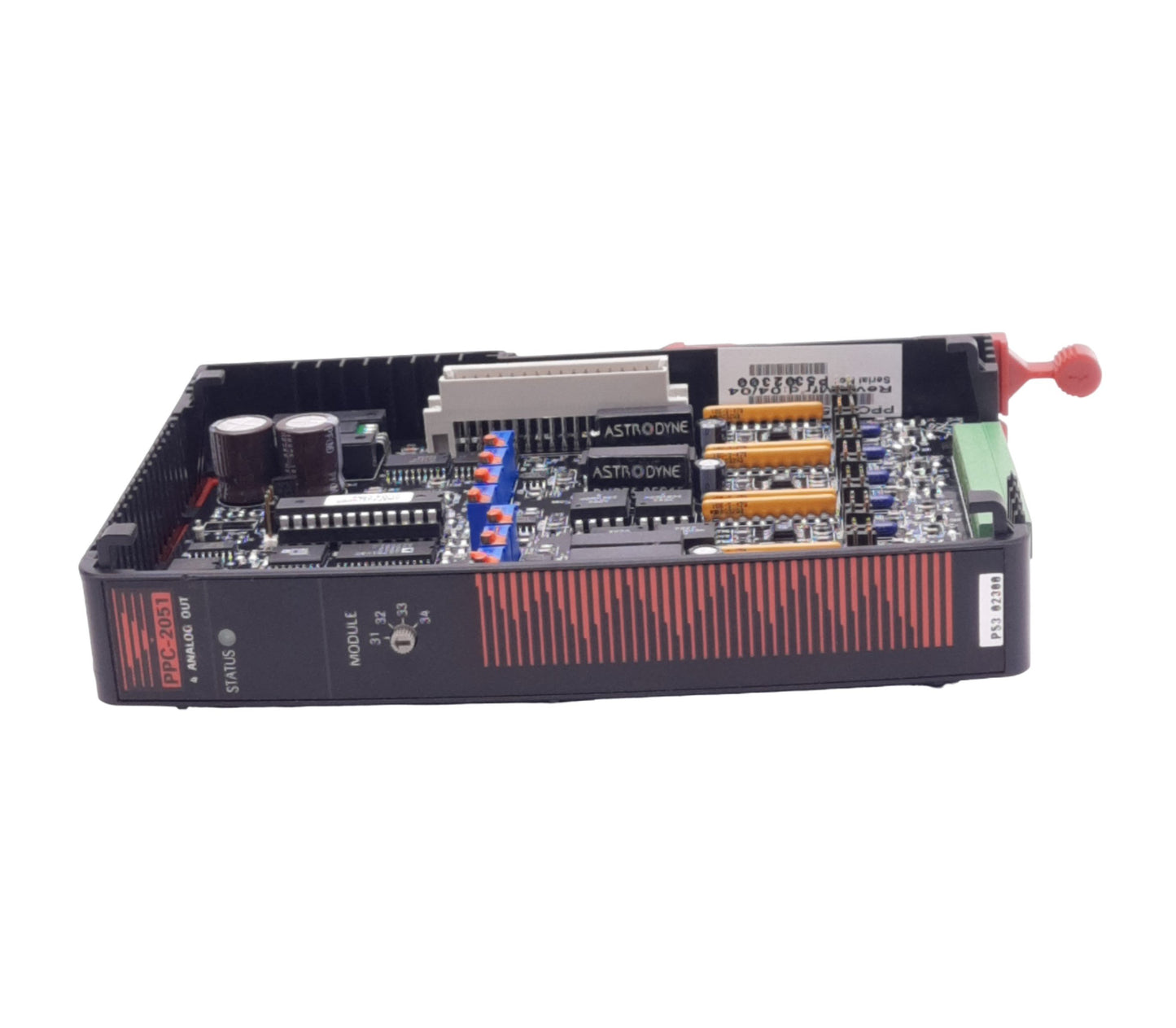 Used Watlow PPC-2051 Analog Output Module for PPC PLC, 4 Analog Out, 0-10VDC, 0-20mA