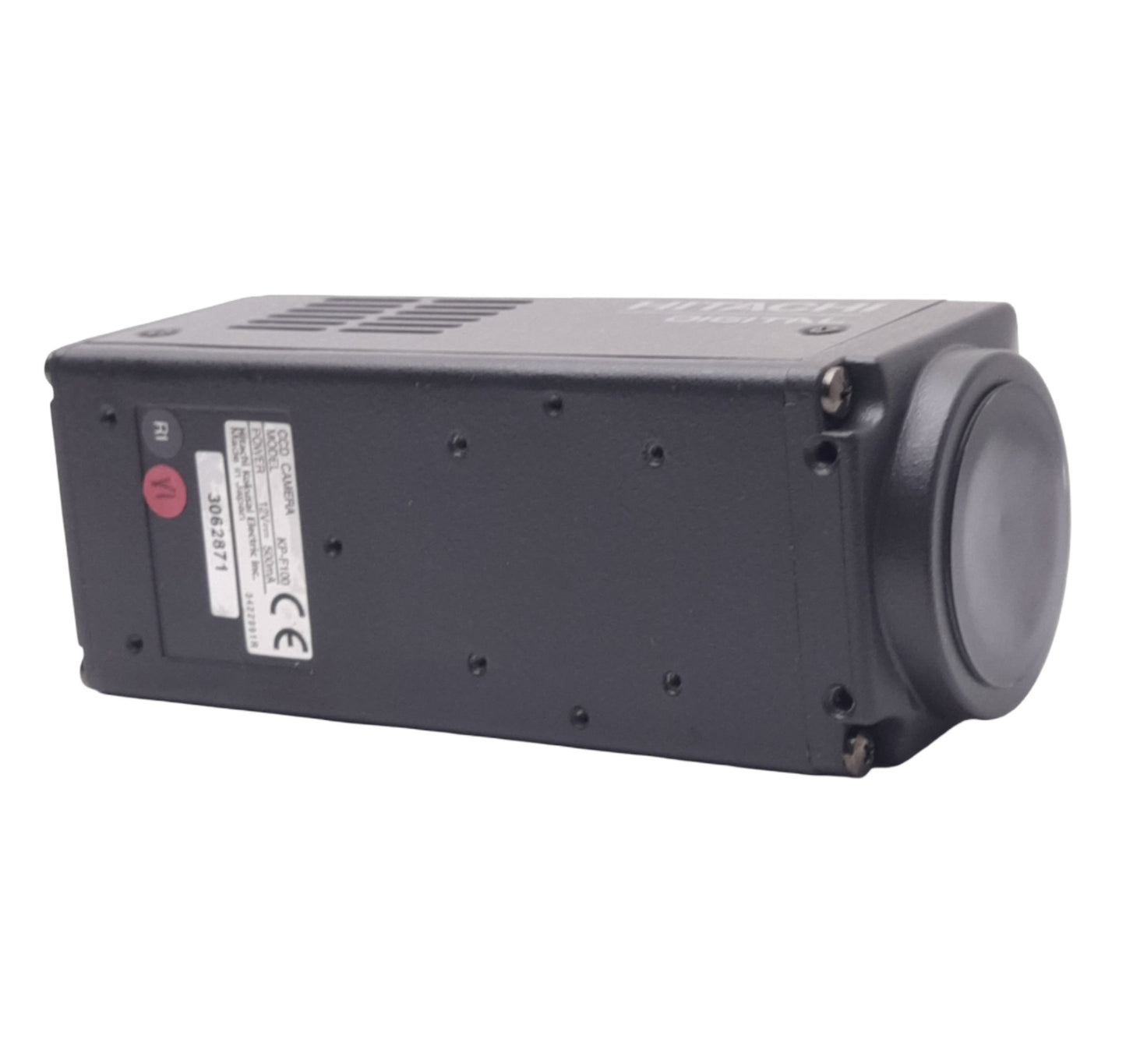 New Hitachi KP-F100 CCD Camera, 2/3" CCD, 1392x1040, 60fps Max, 12VDC, C-Mount