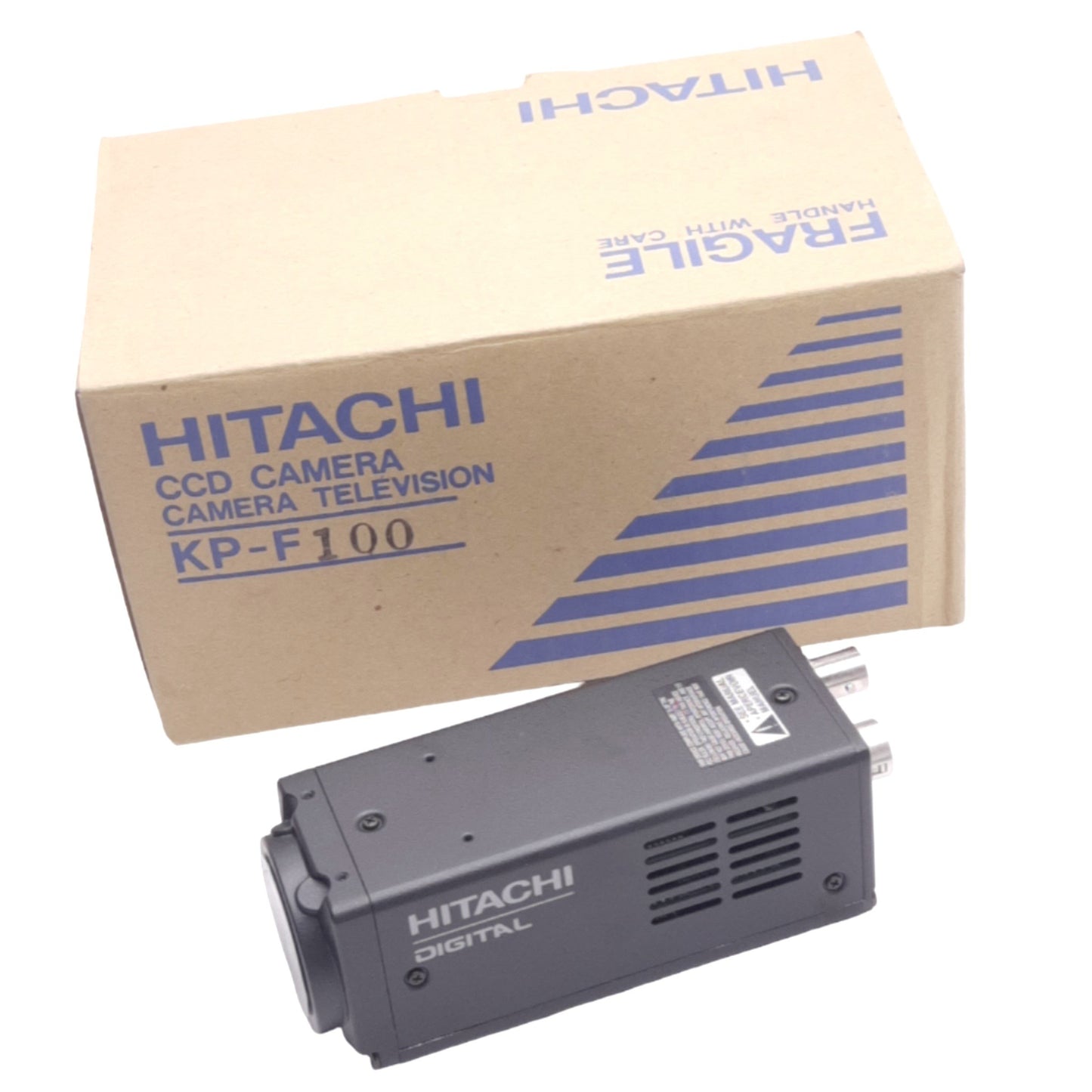 New Hitachi KP-F100 CCD Camera, 2/3" CCD, 1392x1040, 60fps Max, 12VDC, C-Mount