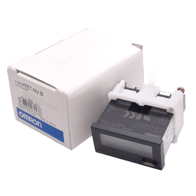 New Omron H7ET-NV-B Timer Counter Module, 7-Digit, PNP/NPN Input, 24VDC, LCD Display