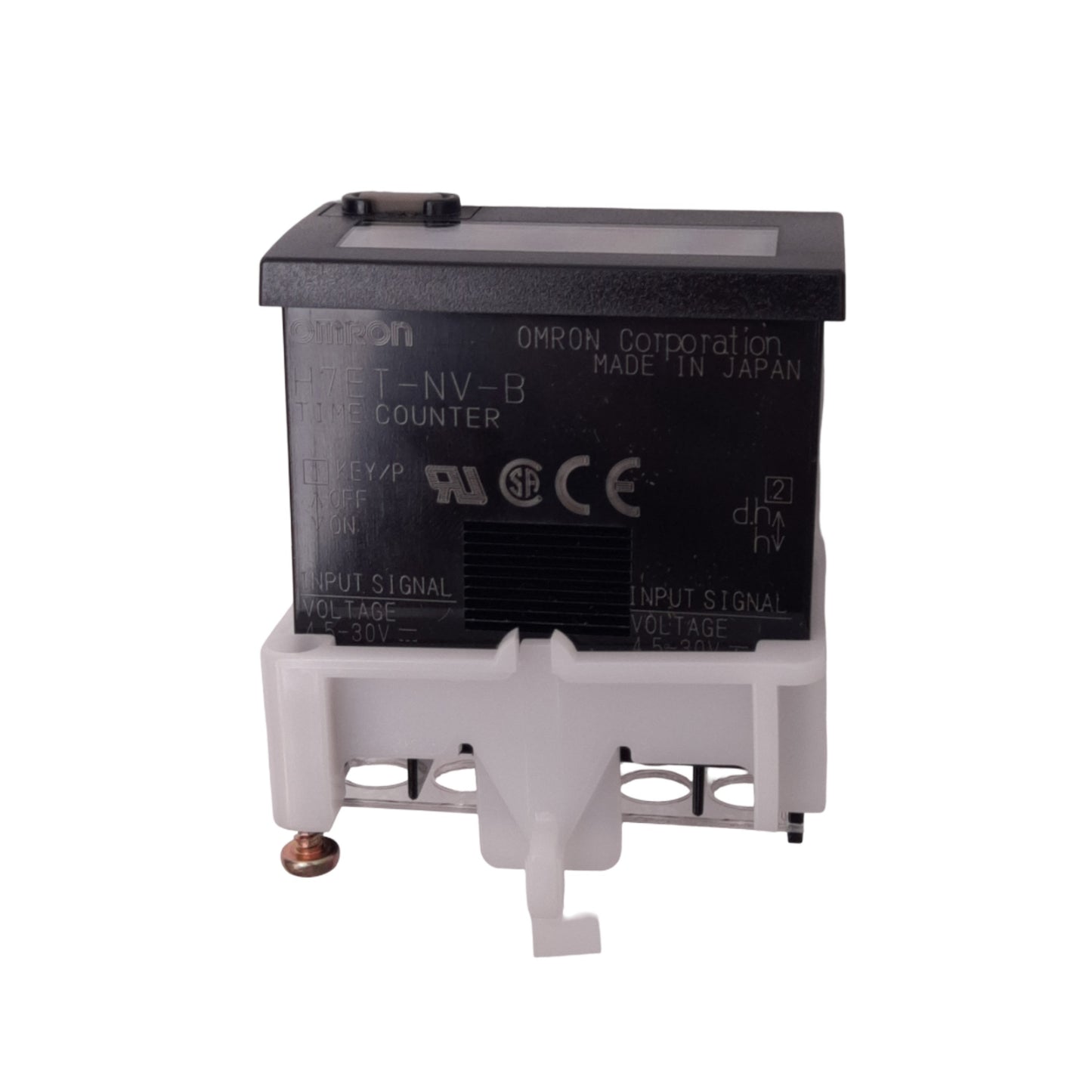 New Omron H7ET-NV-B Timer Counter Module, 7-Digit, PNP/NPN Input, 24VDC, LCD Display
