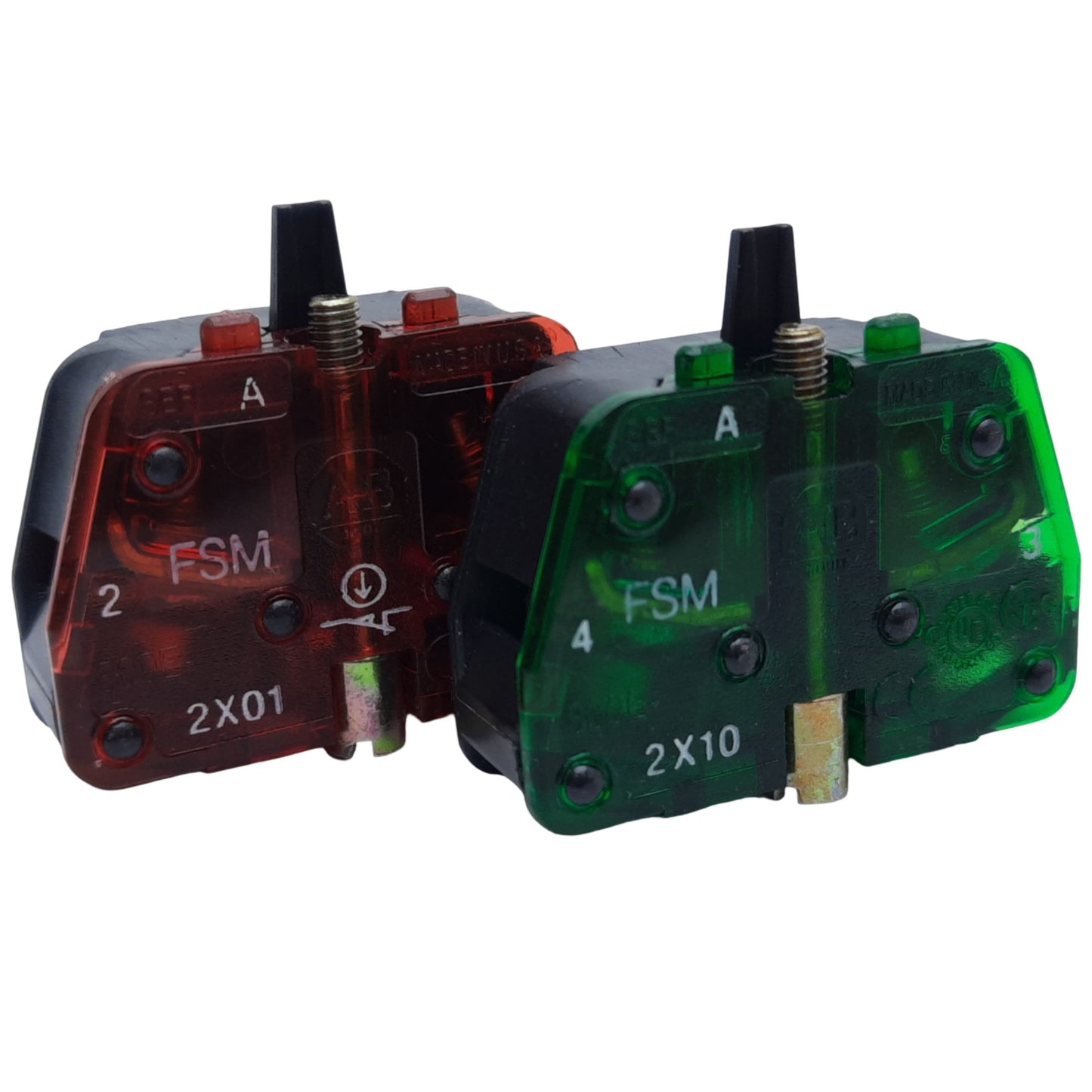 Used Allen Bradley 800ES-MT4 Emergency Stop Button, 1NO-1NC, ø40mm, 10A 600V AC/DC