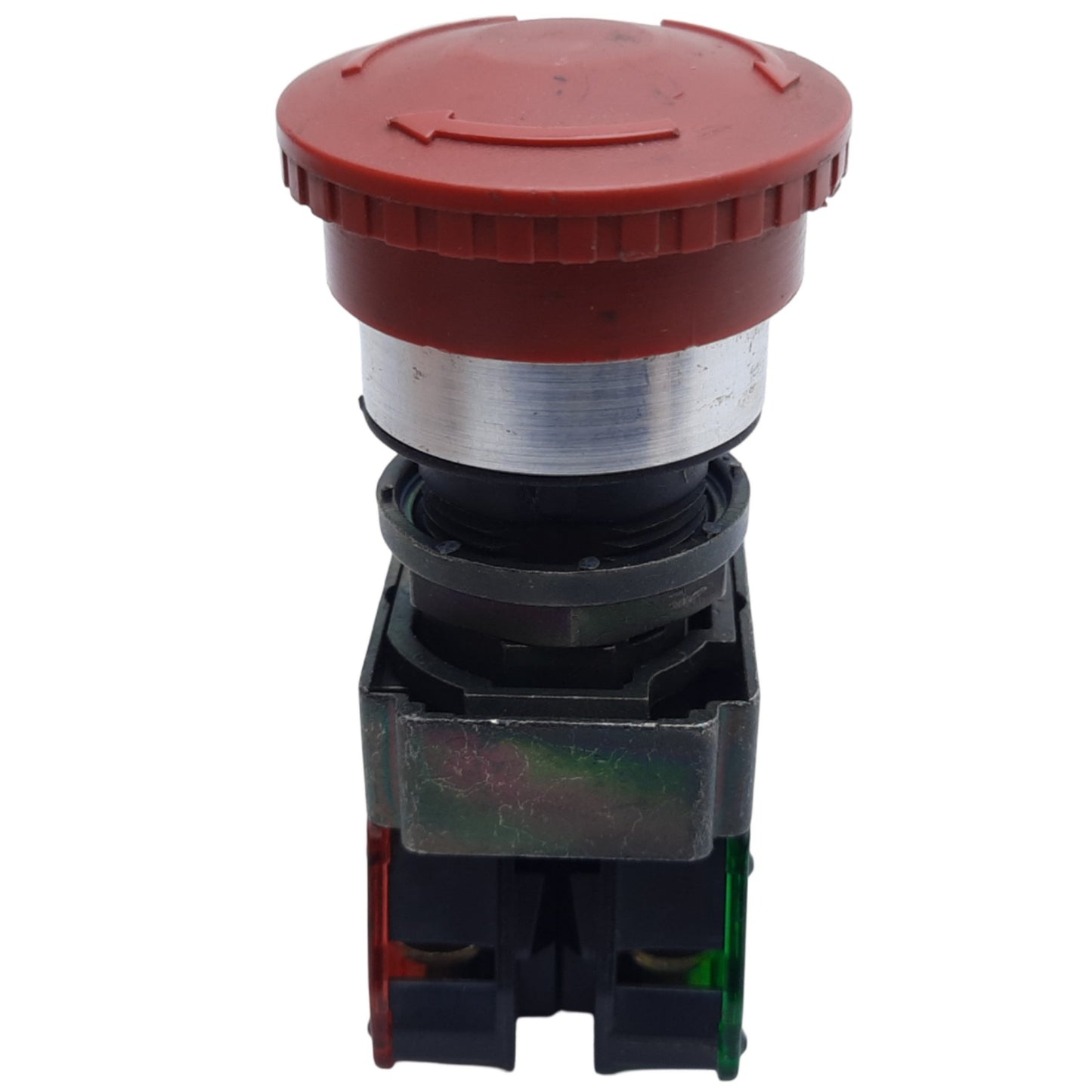 Used Allen Bradley 800ES-MT4 Emergency Stop Button, 1NO-1NC, ø40mm, 10A 600V AC/DC