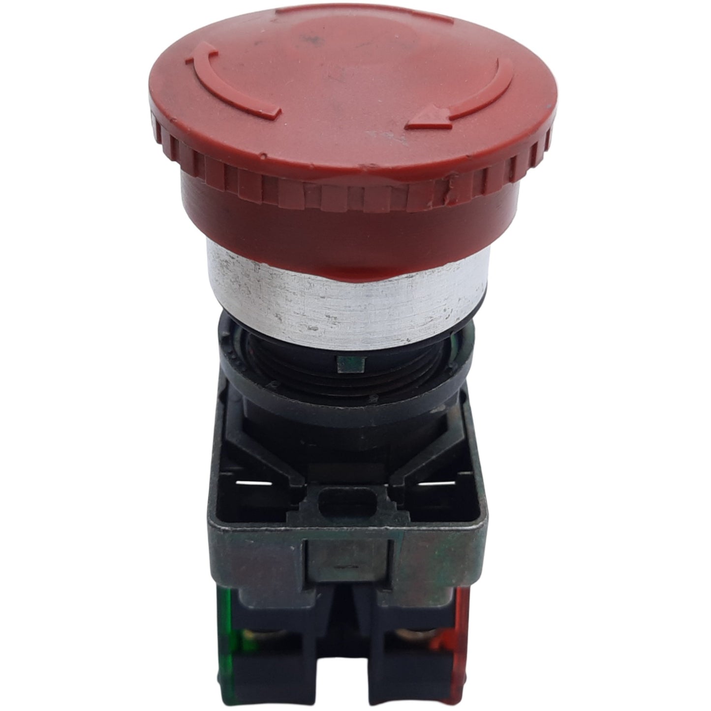 Used Allen Bradley 800ES-MT4 Emergency Stop Button, 1NO-1NC, ø40mm, 10A 600V AC/DC