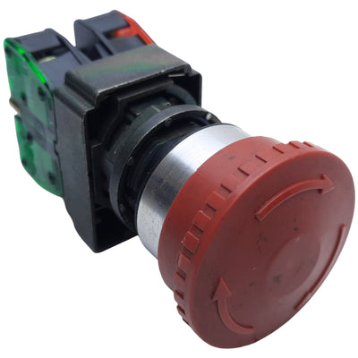 Used Allen Bradley 800ES-MT4 Emergency Stop Button, 1NO-1NC, ø40mm, 10A 600V AC/DC