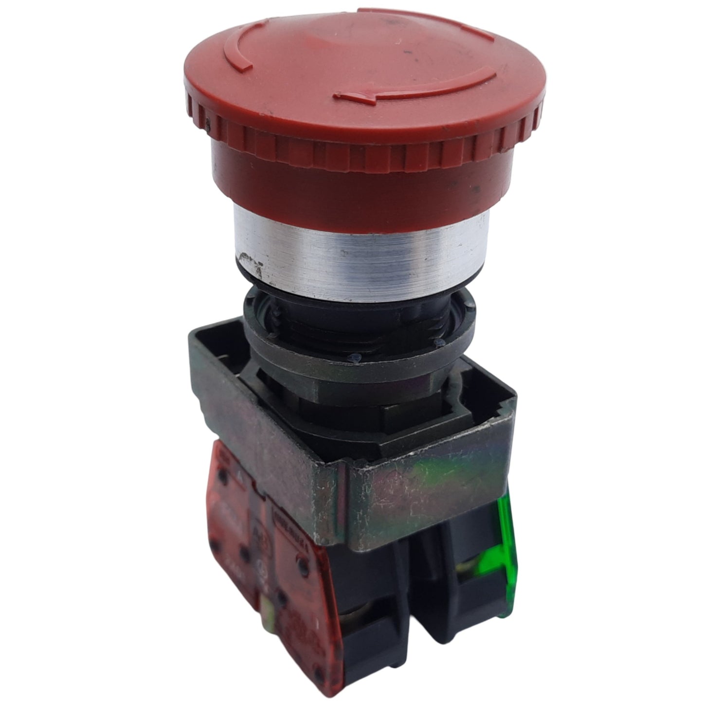 Used Allen Bradley 800ES-MT4 Emergency Stop Button, 1NO-1NC, ø40mm, 10A 600V AC/DC