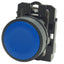 Used Schneider Electric XB5AA61 Blue Momentary Push Button ø22mm, 1NO, 600V 5A