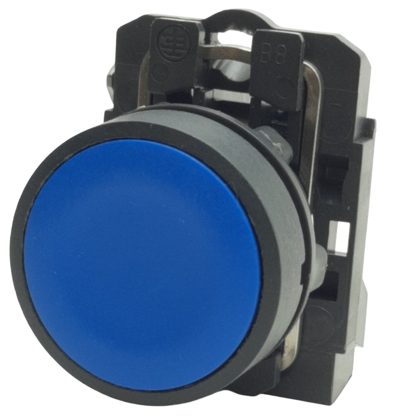 Used Schneider Electric XB5AA61 Blue Momentary Push Button ø22mm, 1NO, 600V 5A